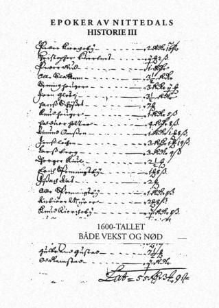 Epoker av Nittedals historie III