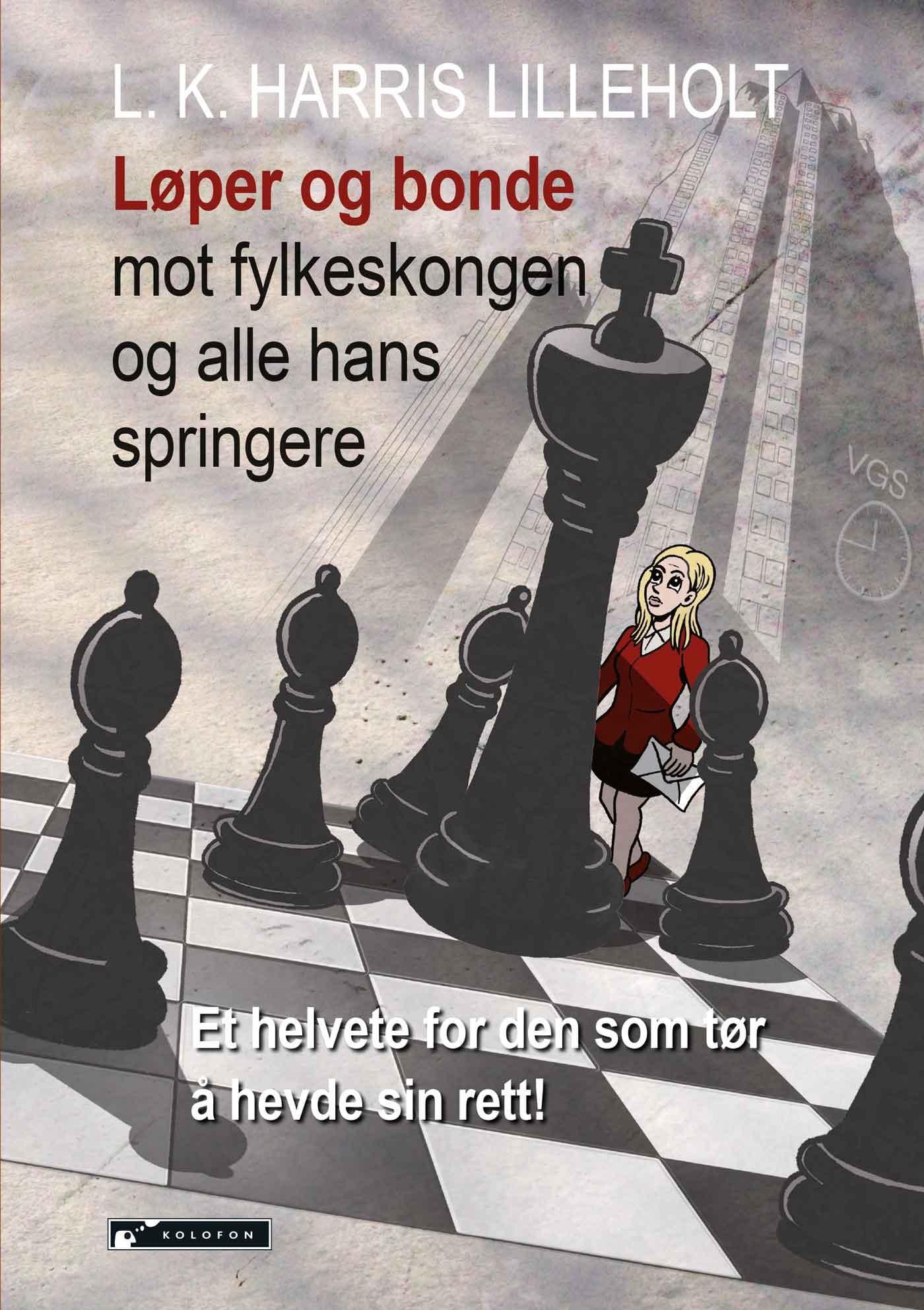 Løper og bonde mot fylkeskongen og alle hans springere