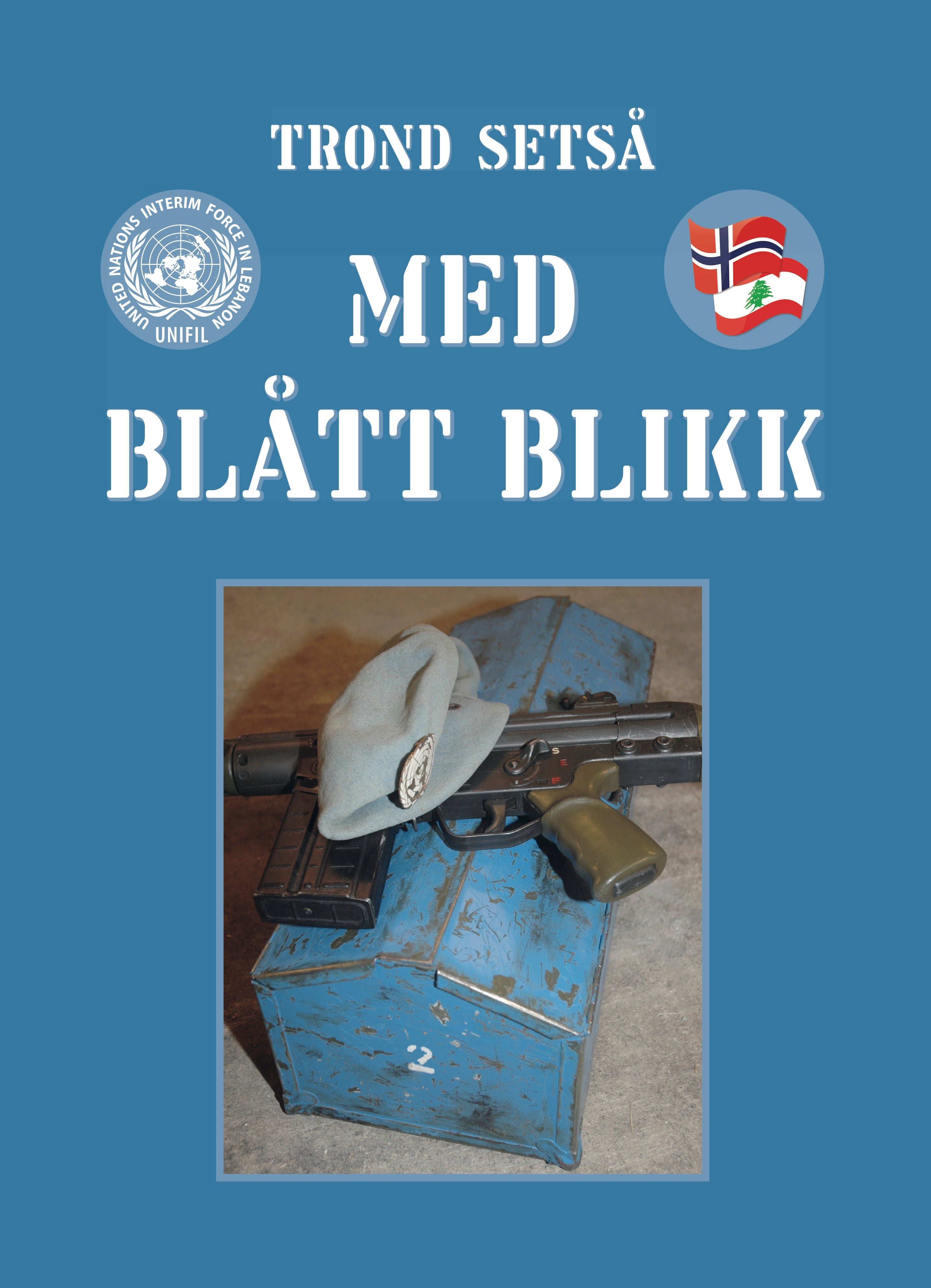 Med blått blikk