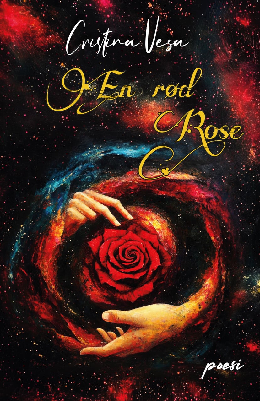 En rød rose