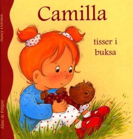 Camilla tisser i buksa