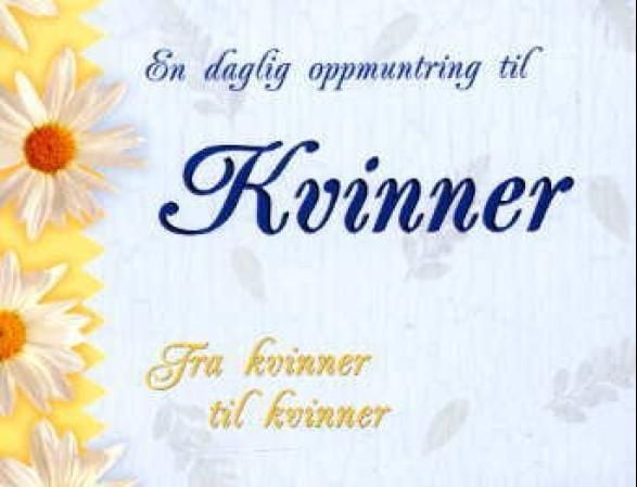 En daglig oppmuntring til kvinner