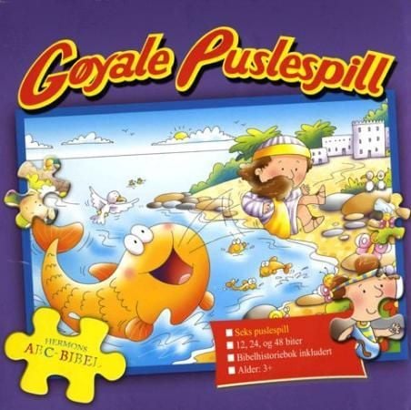 Gøyale puslespill 10 pkn.