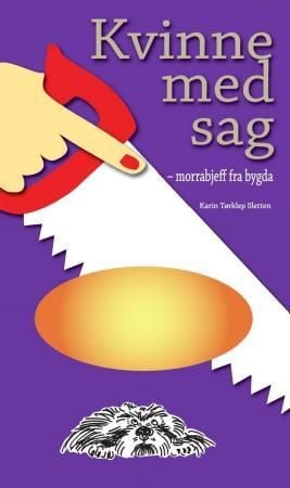 Kvinne med sag