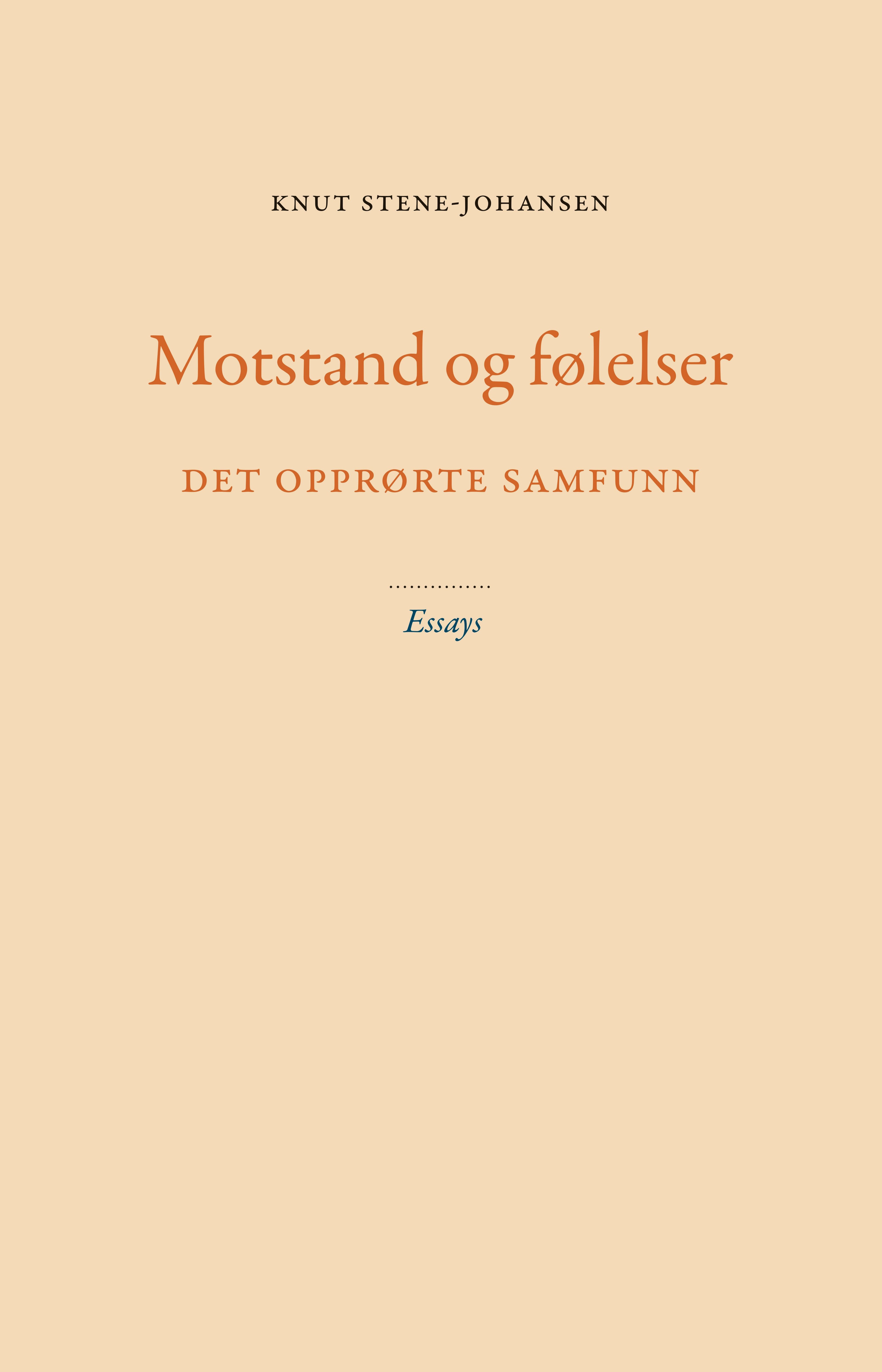Motstand og følelser