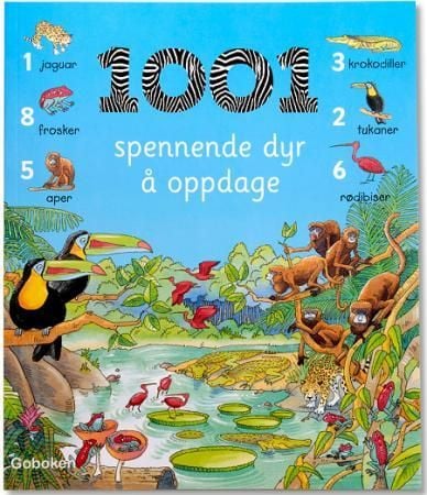 1001 spennende dyr å oppdage