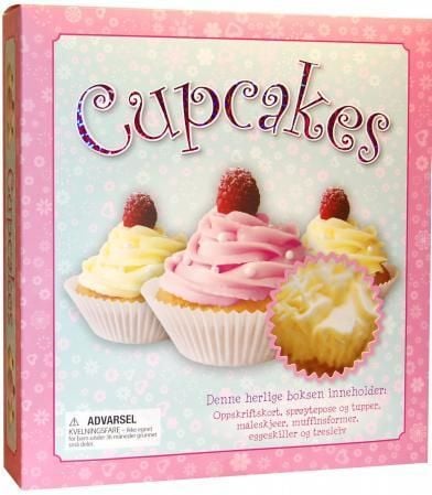 Cupcakes. Eske med oppskriftskort
