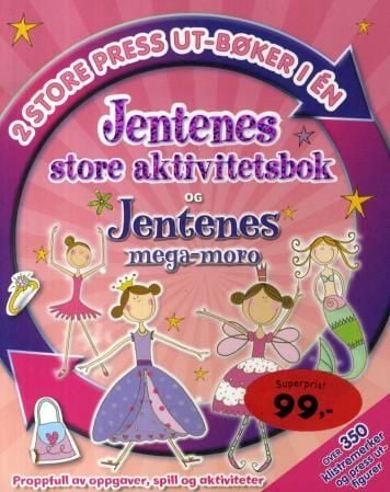 Jentenes store aktivitetsbok og Jentenes mega-moro