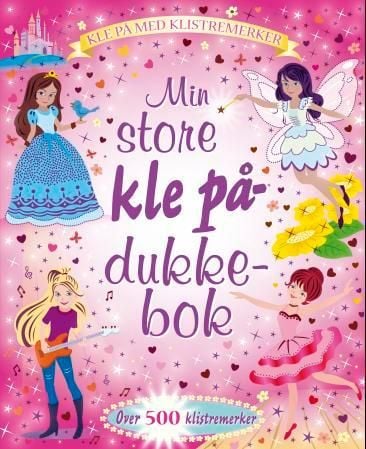 Min store kle på-dukke-bok