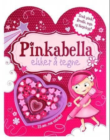 Pinkabella elsker å tegne