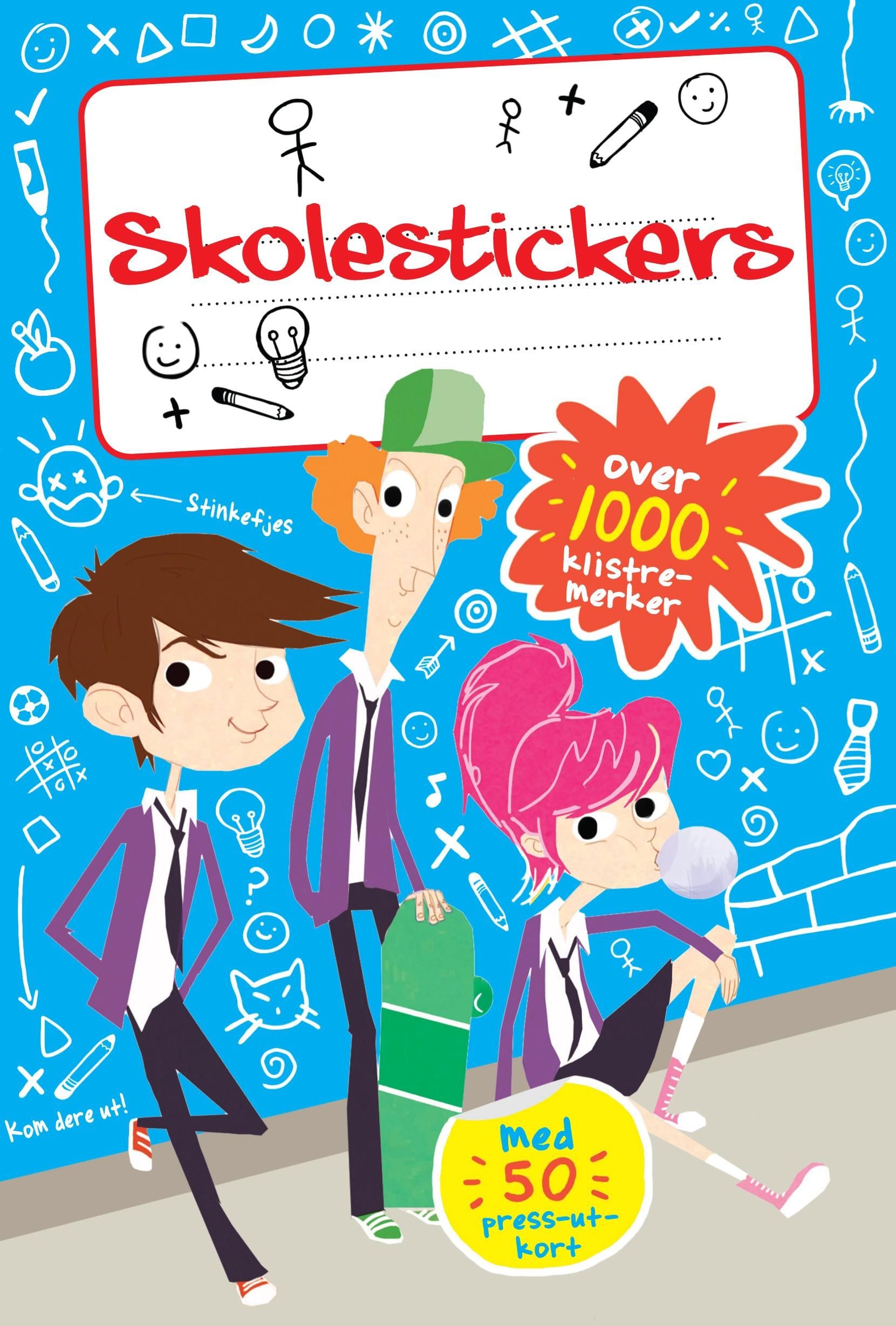 Skolestickers! Over 1000 klistremerker