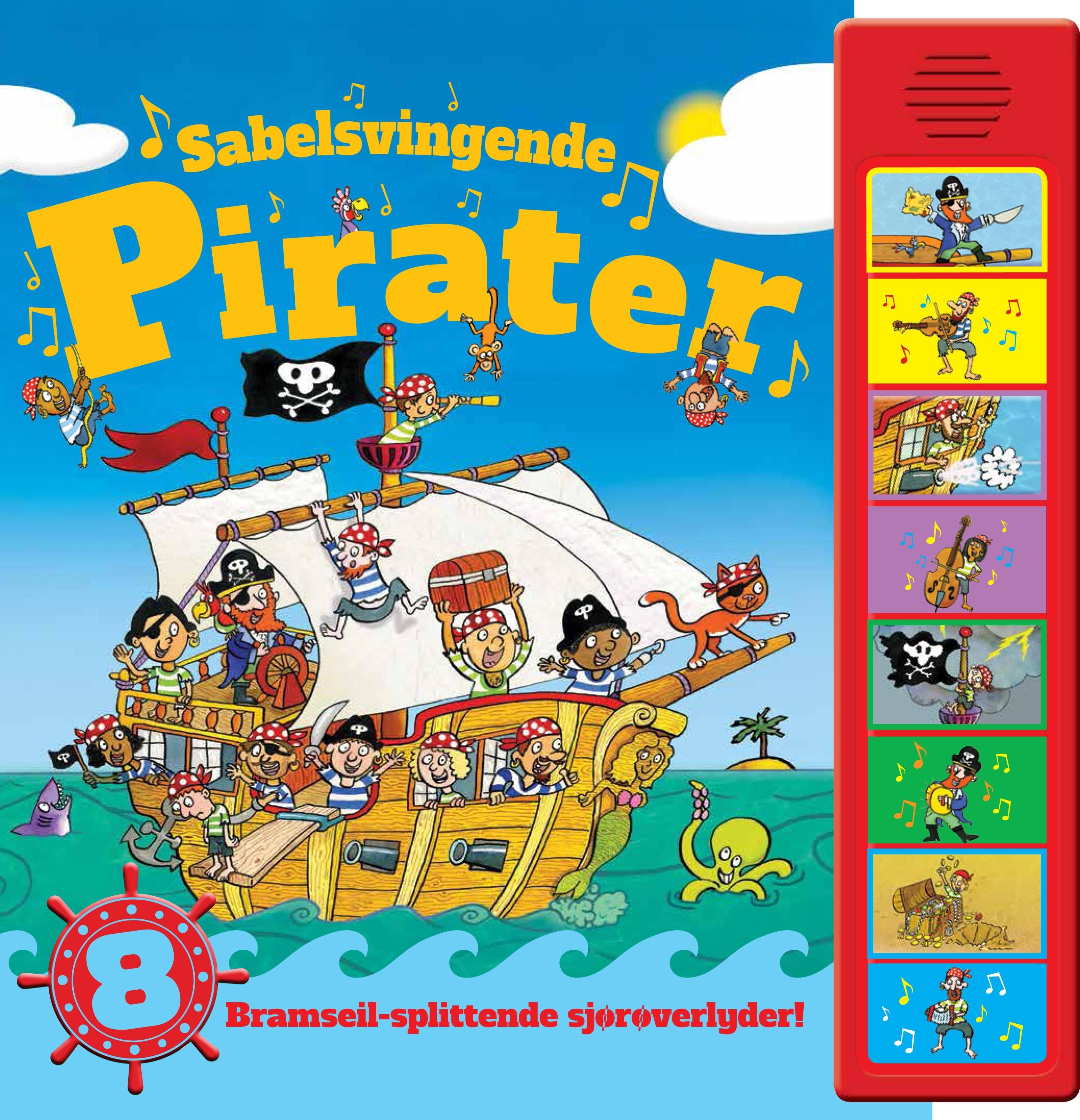 Sabelsvingende pirater