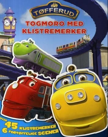 Togmoro med klistremerker