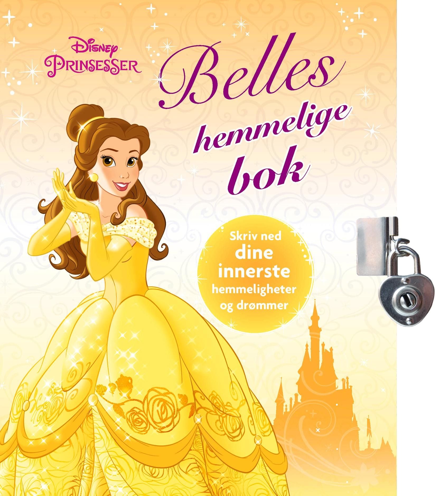 Belles hemmelige bok. Dagbok med hengelås