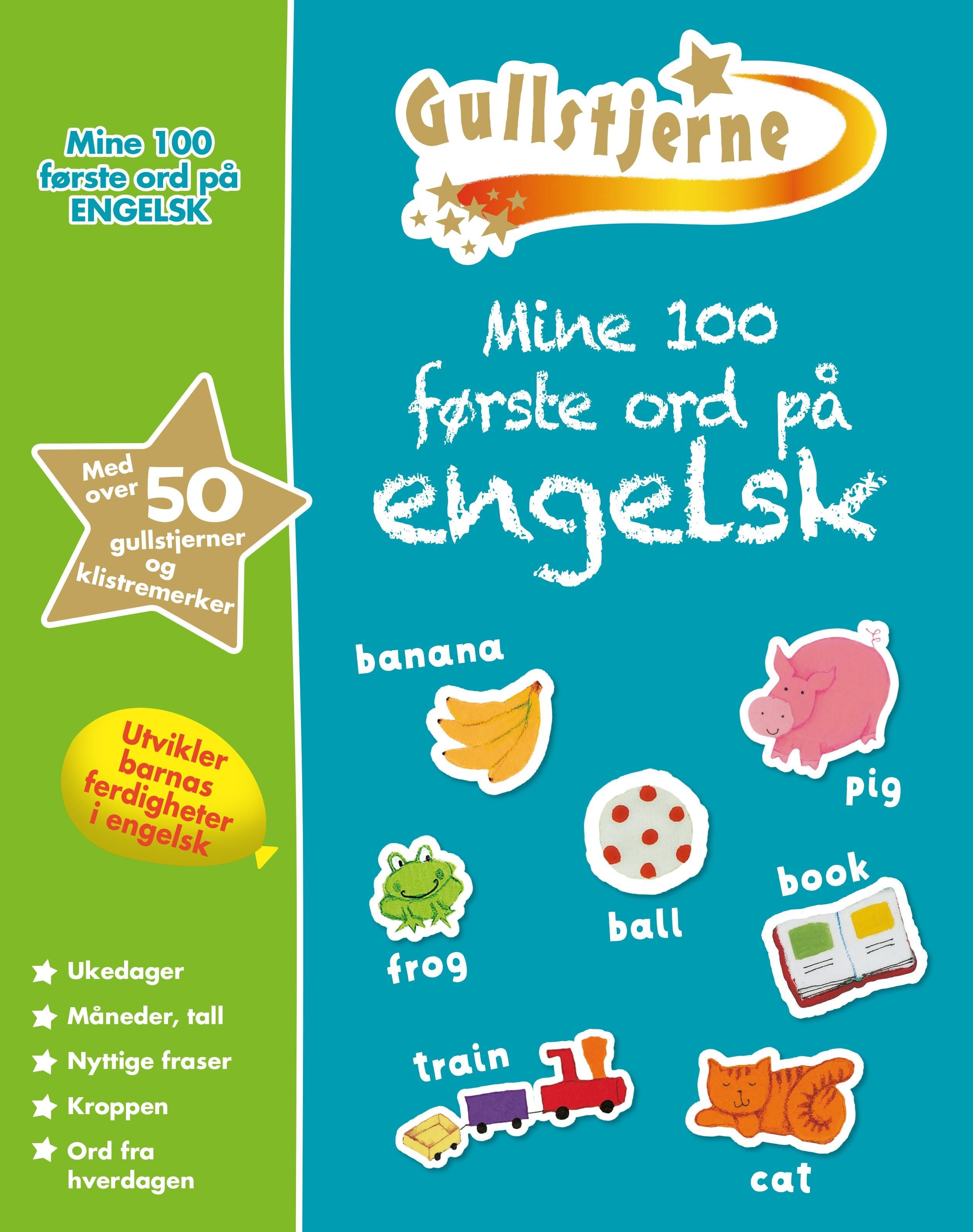 Mine 100 første ord på engelsk