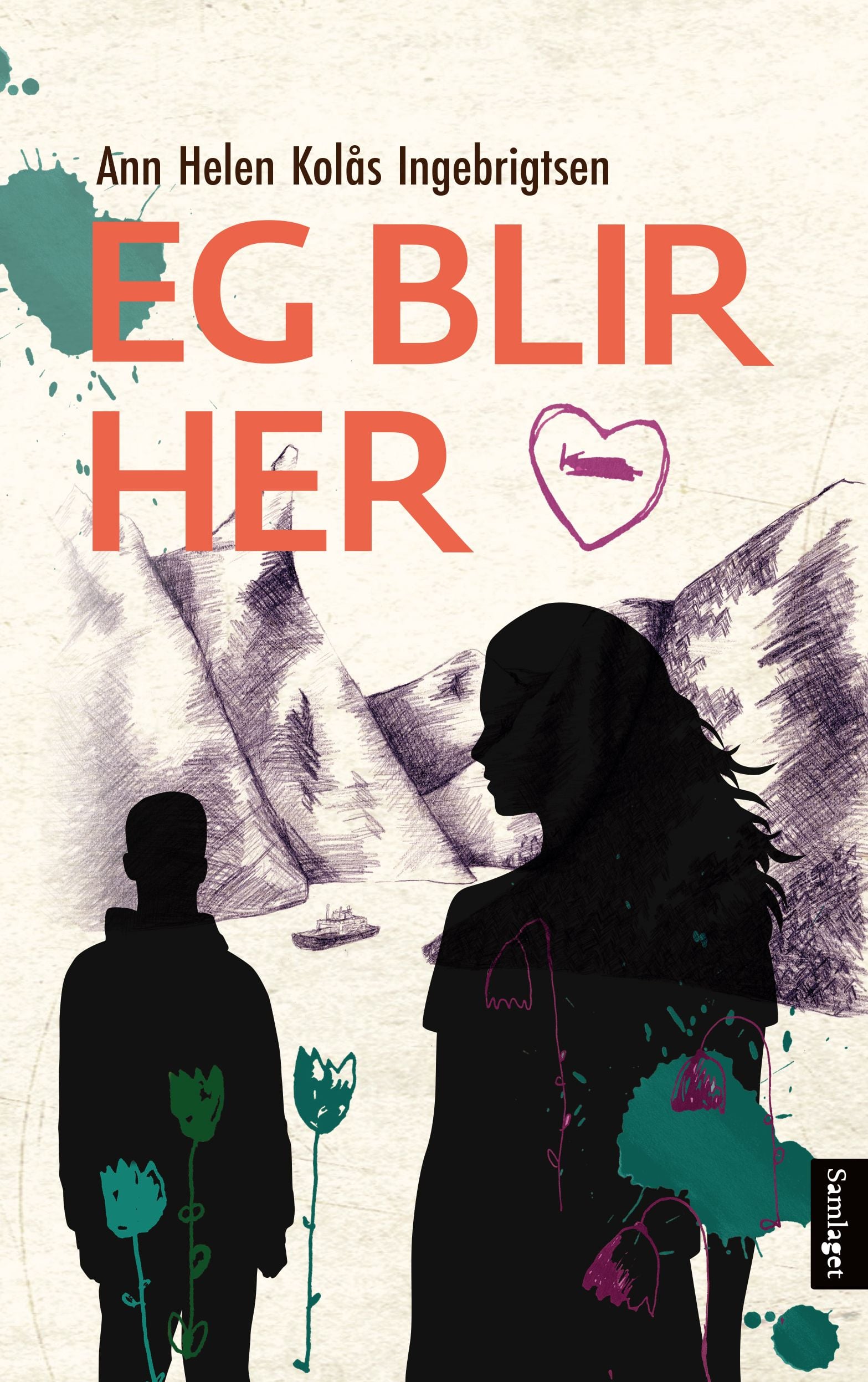 Eg blir her