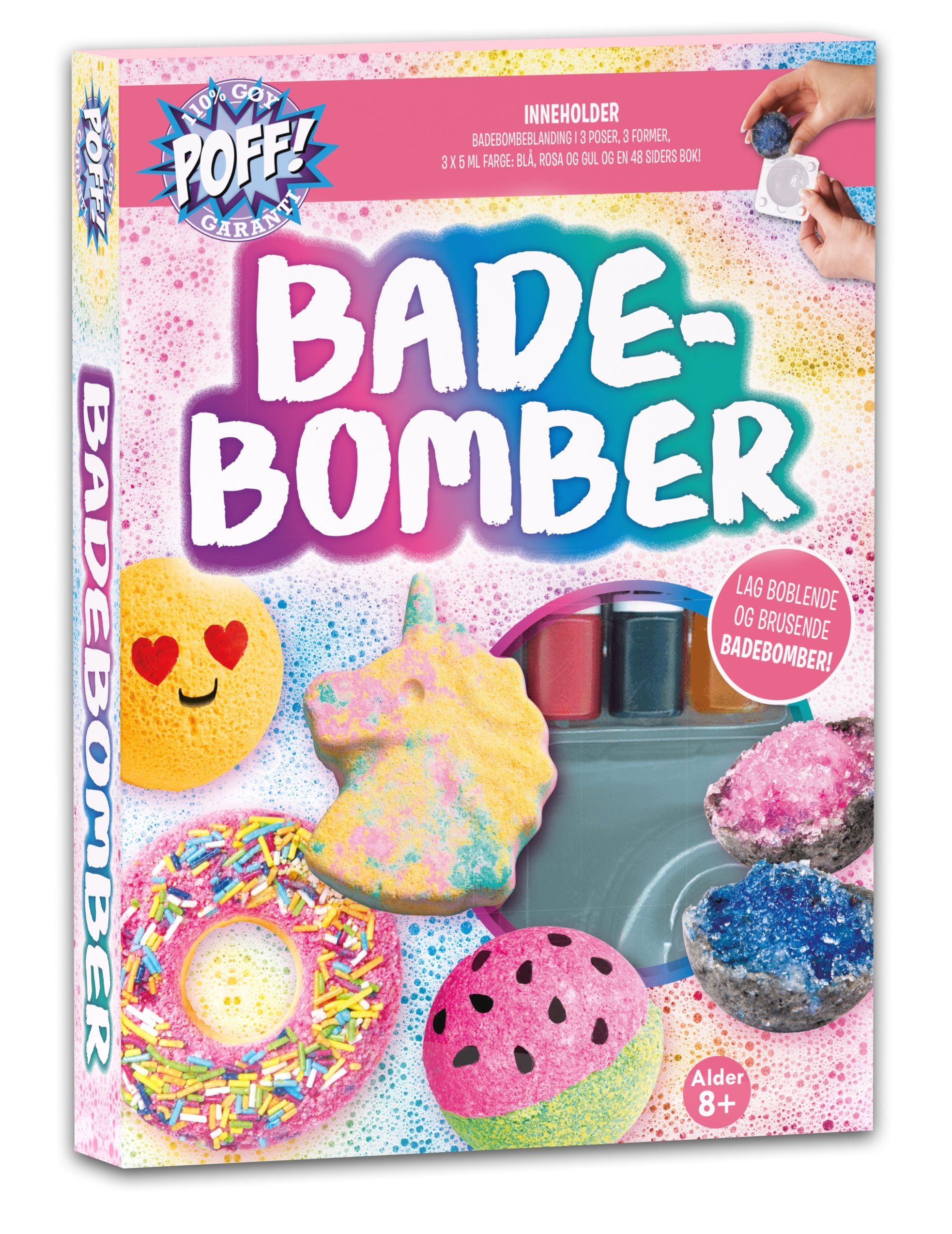 Badebomber. Hobbysett
