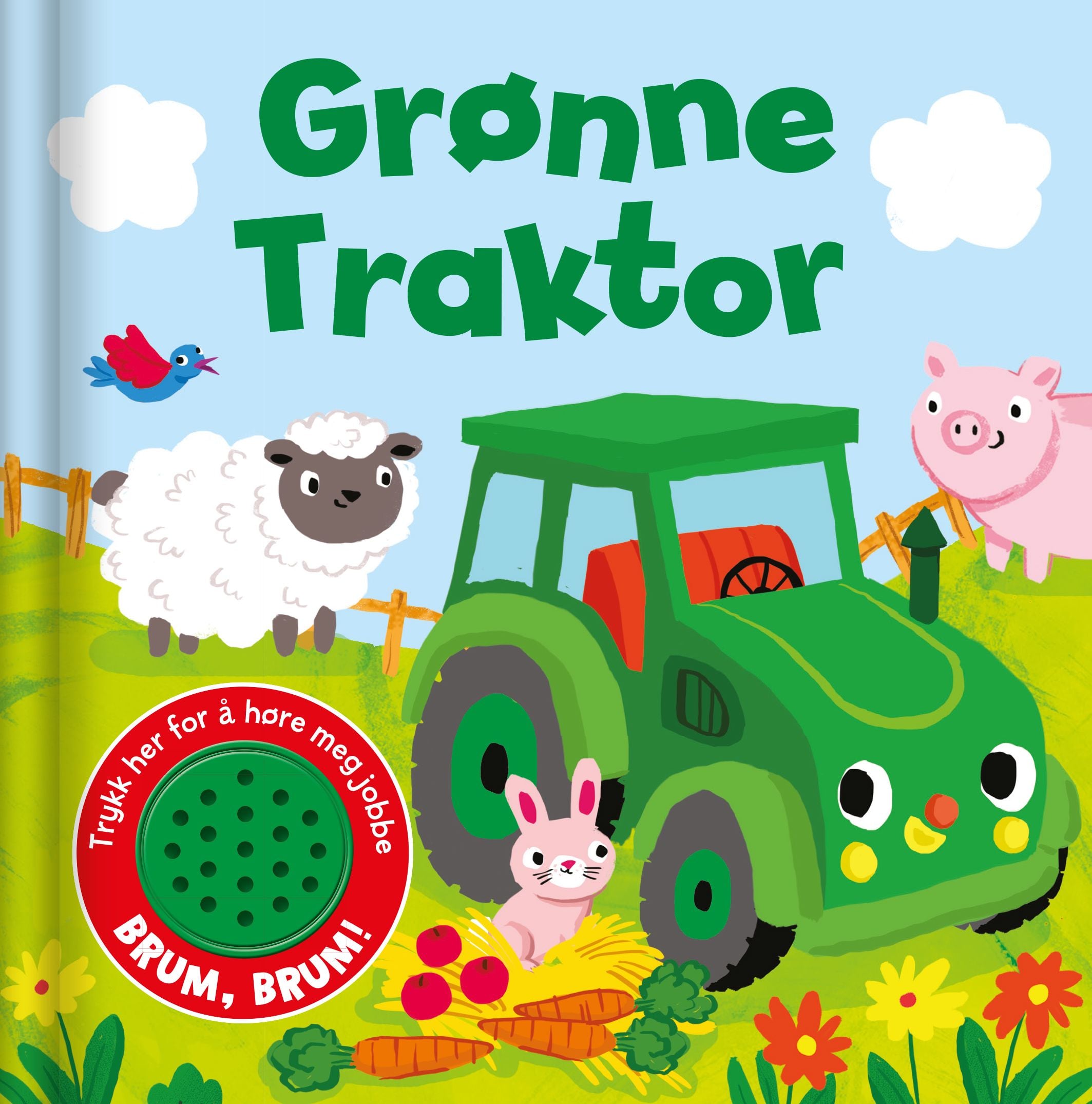 Grønne traktor