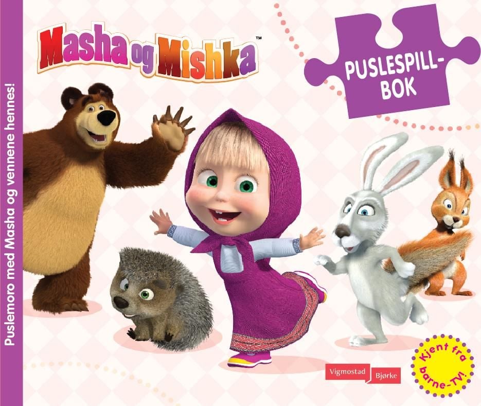 Puslemoro med Masha og vennene hennes!