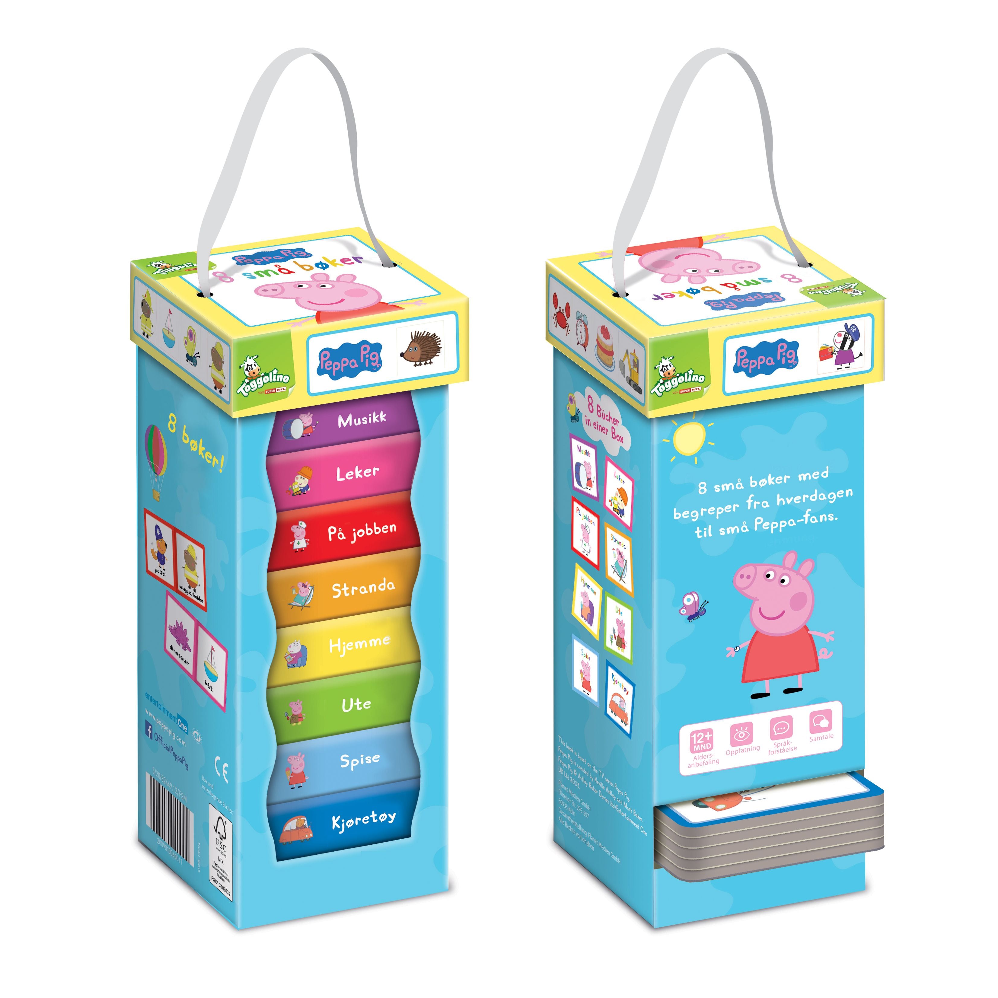 Peppas første boktårn