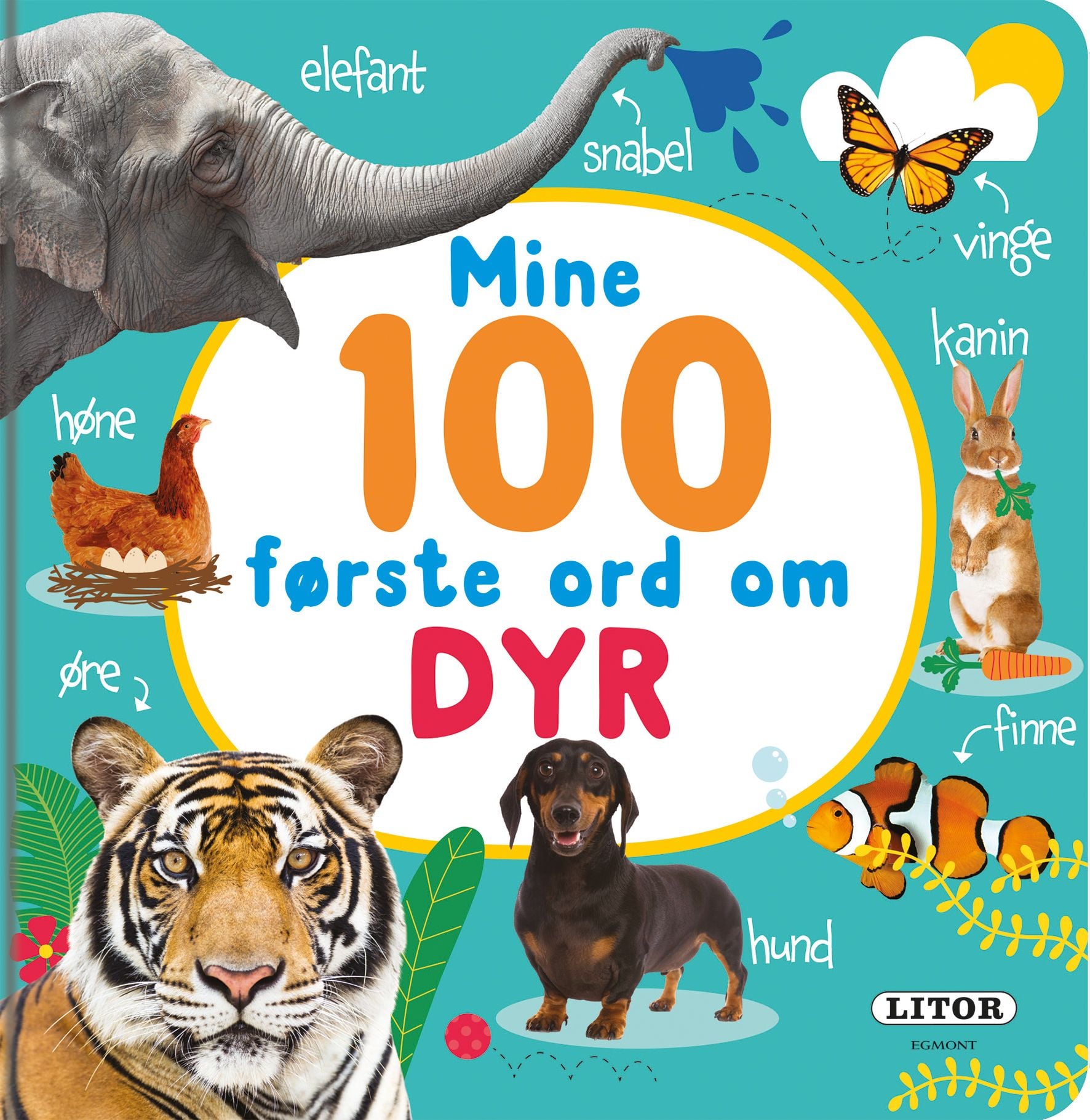 Mine 100 første ord om dyr
