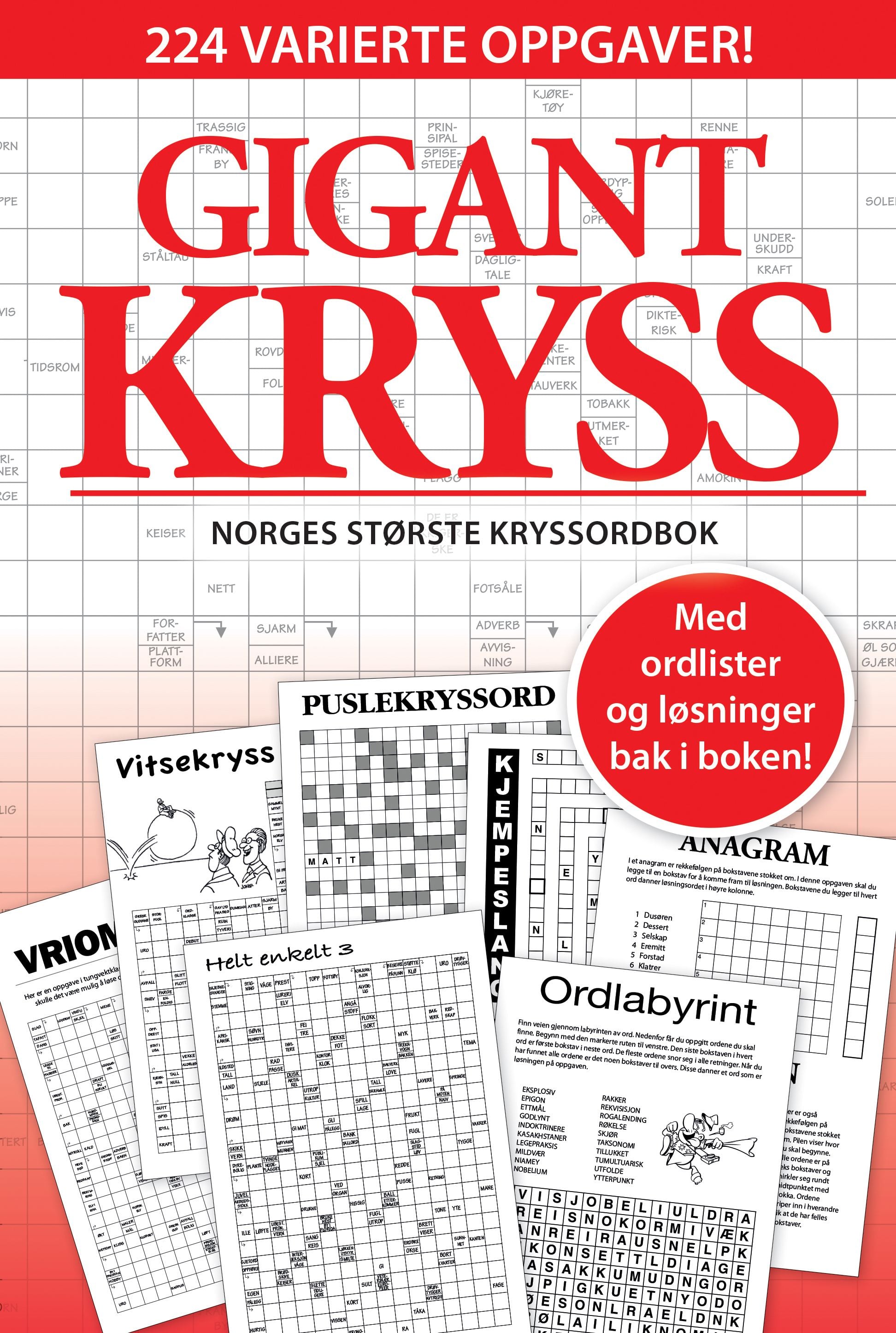Gigantkryss rød