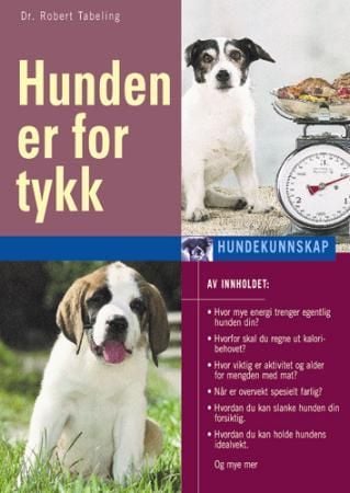 Hunden er for tykk
