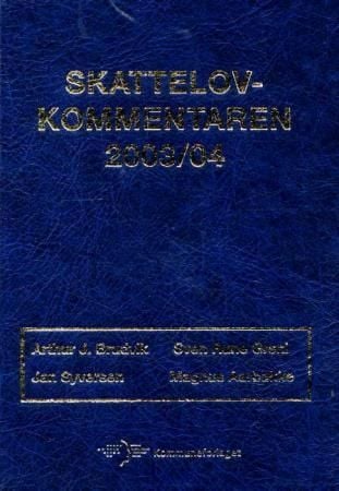 Skattelovkommentaren 2003/04