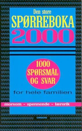 Den store spørreboka 2000