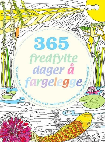 365 fredfylte dager å fargelegge