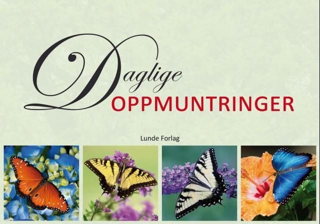 Daglige oppmuntringer. Bordkalender