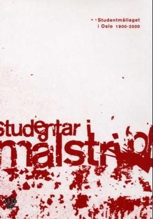 Studentar i målstrid