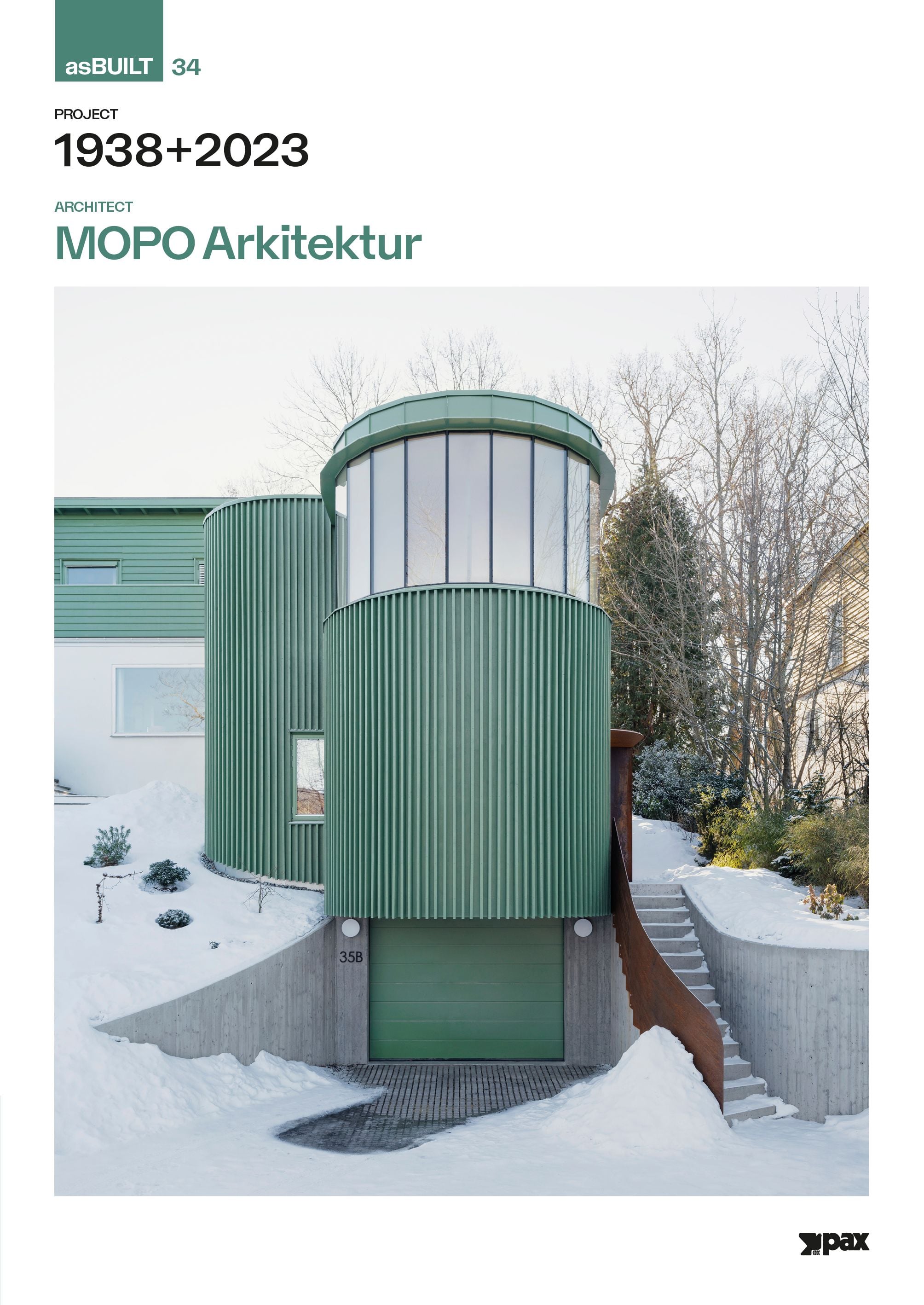 Project: 1938 + 2023, architect MOPO arkitektur