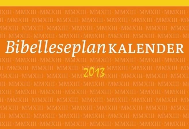 Bibelleseplankalender 2013