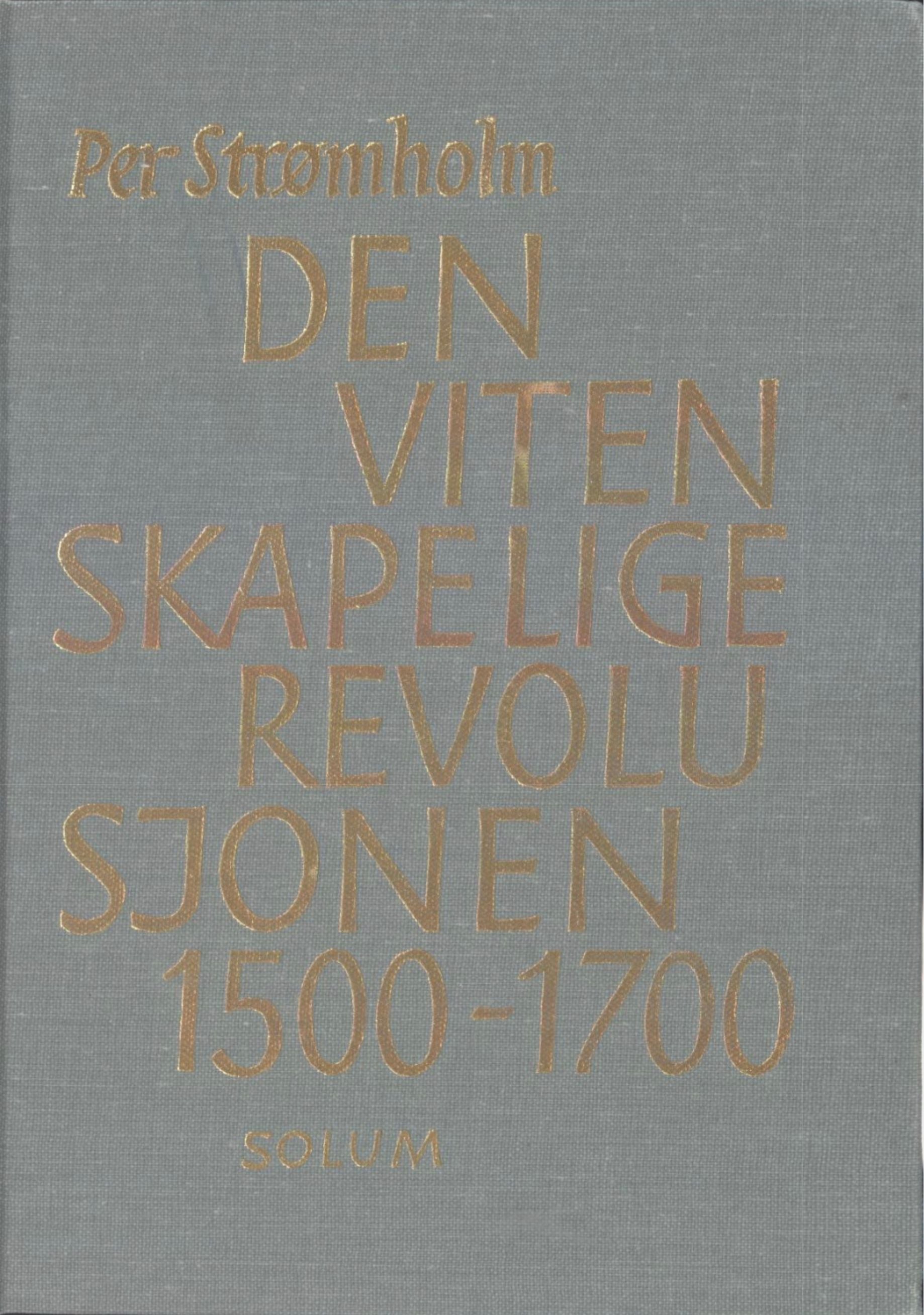 Den vitenskapelige revolusjonen 1500-1700