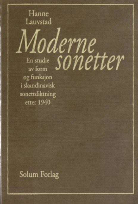 Moderne sonetter