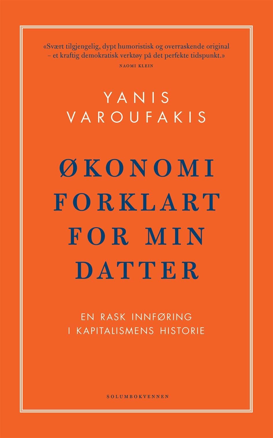 Økonomi forklart for min datter