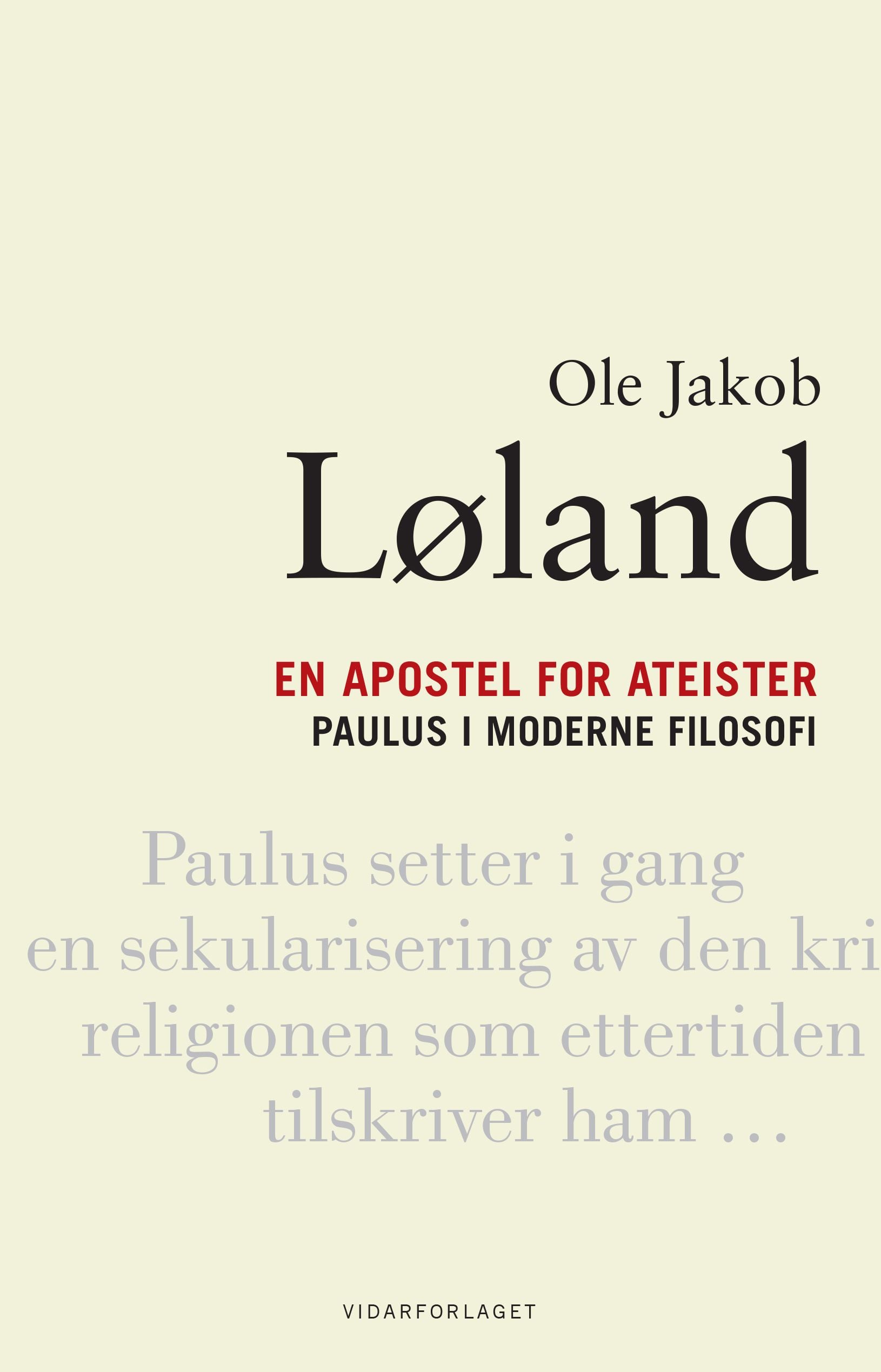 En apostel for ateister