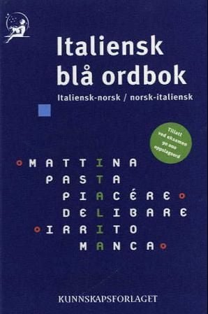 Italiensk blå ordbok
