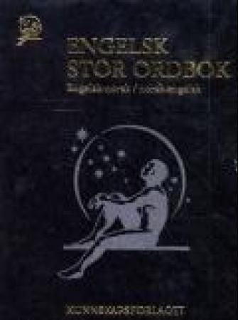 Engelsk ordbok med pekebok