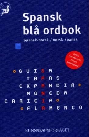 Spansk blå ordbok