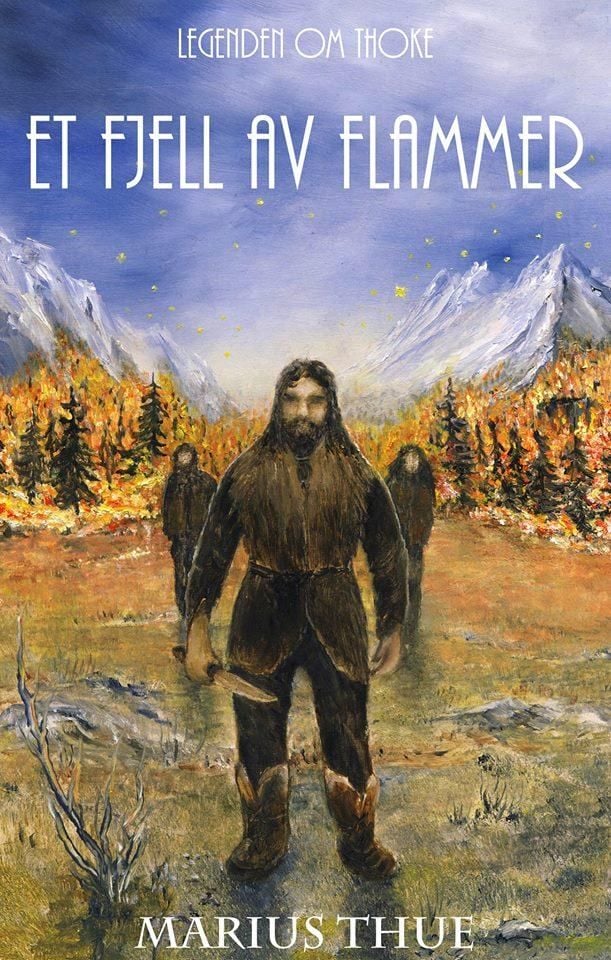 Et fjell av flammer