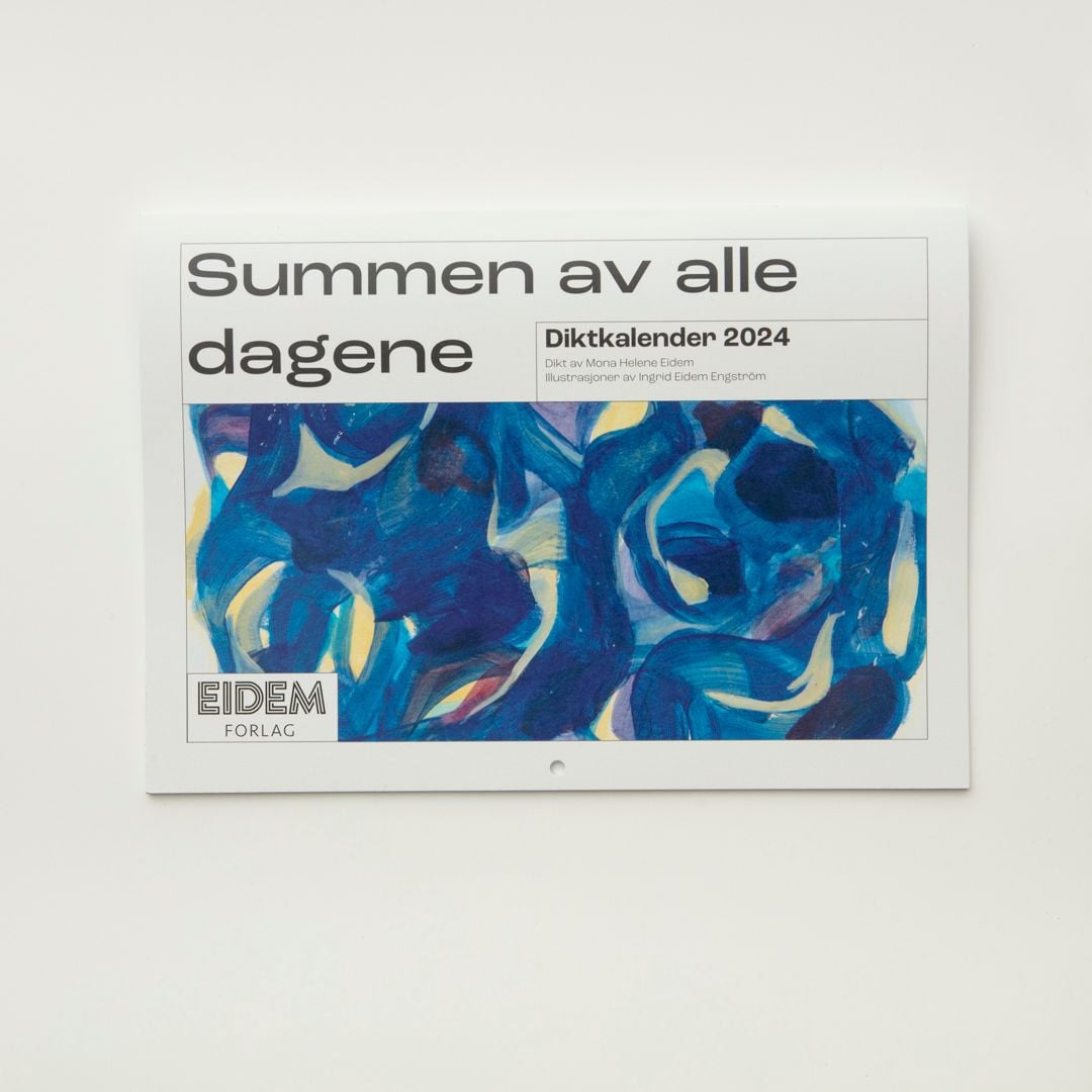 Summen av alle dagene. Diktkalender 2024