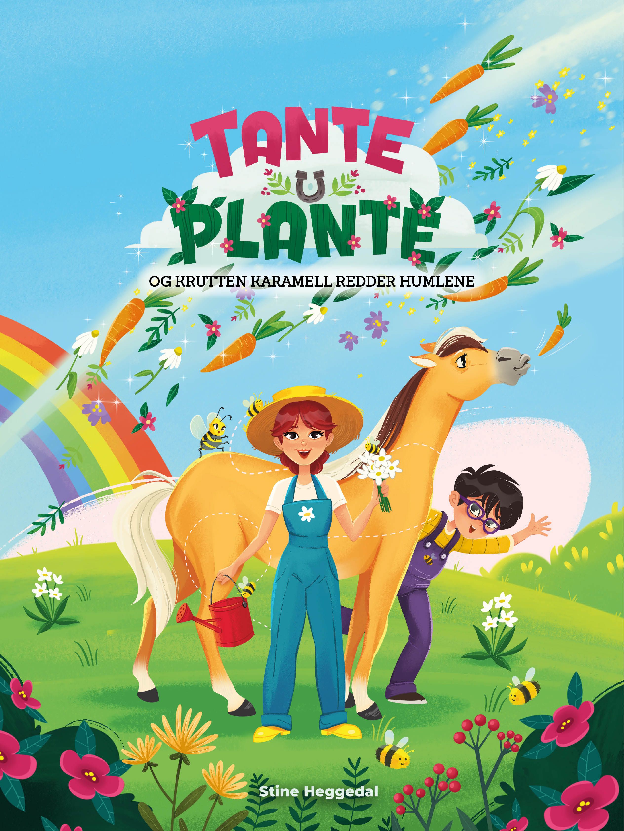 Tante Plante og Krutten Karamell redder humlene