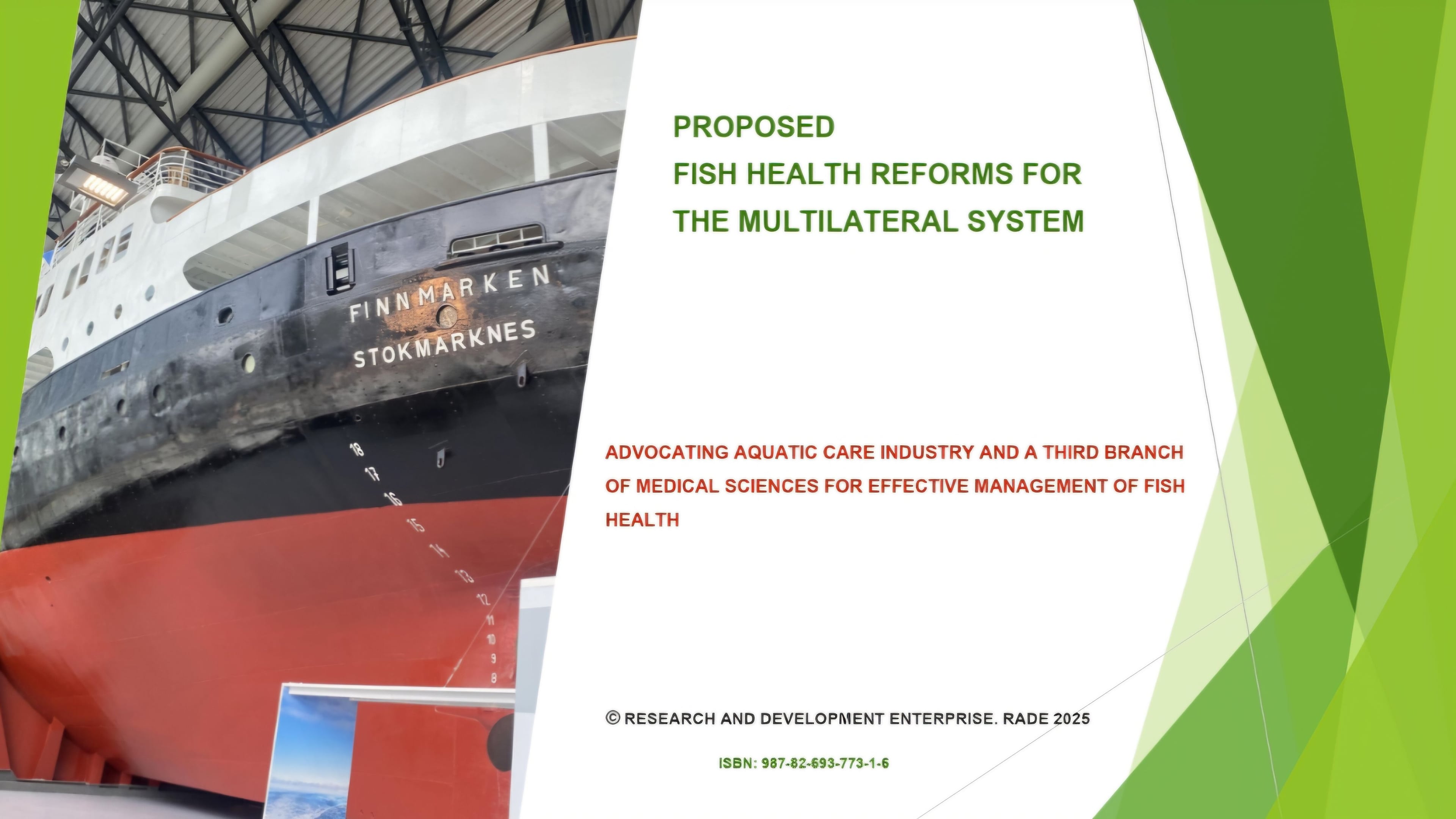 Proposed fish health reforms for the multilateral system