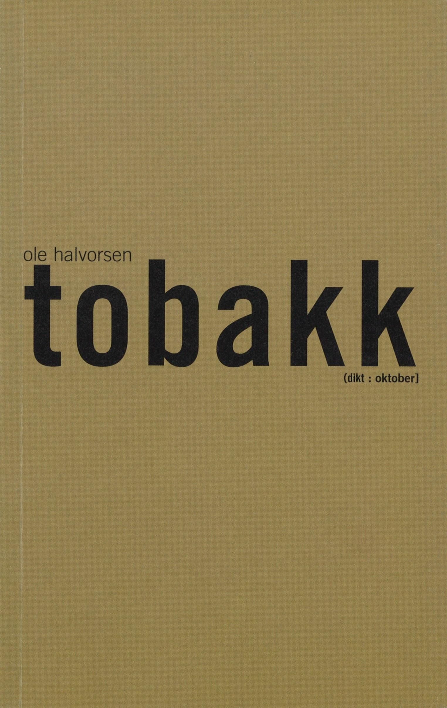 Tobakk