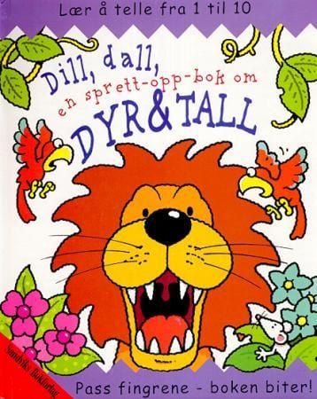 Dill, dall, en sprett-opp-bok om dyr og tall