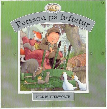 Persson på luftetur