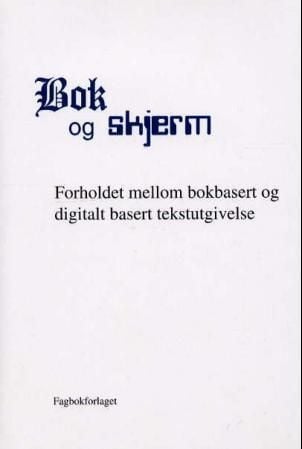 Bok og skjerm