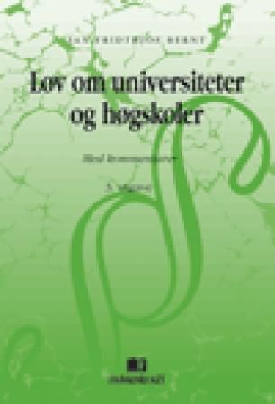 Lov om universiteter og høgskoler